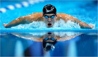 For Michael Phelps, there's no place like home