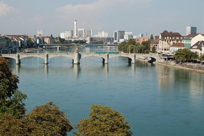 Ships collide on Rhine in Swiss city