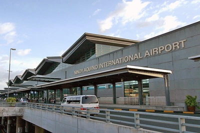 Saudi jetliner veers off Philippine runway