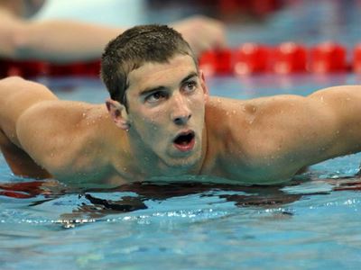 Phelps distant 7th in 100m free