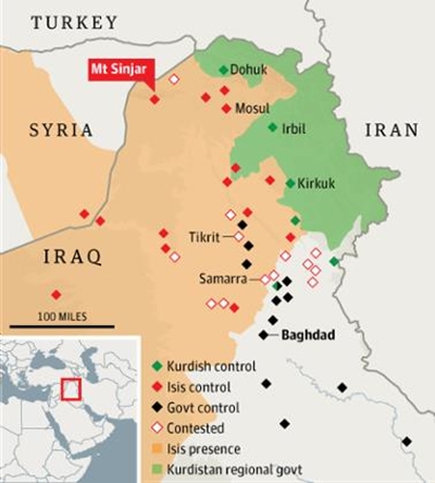'Far fewer' stranded on Iraq mountain than thought: US