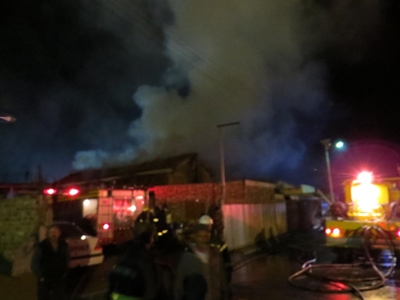Brand verwoes huis