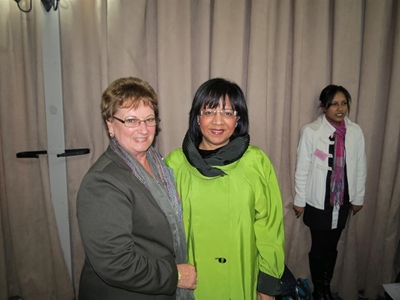 Rhoda Kadalie spreker by ACVV-ontbyt