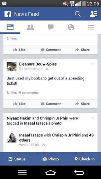 Knysna speaker boob remark a joke for good cause
