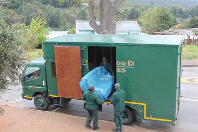 Kfm keeps its promise to George safe house