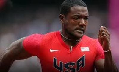 Justin Gatlin winning, but can't outrun past