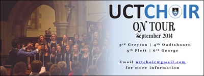 University of Cape Town Choir in Plett