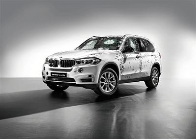 BMW reveals armoured X5