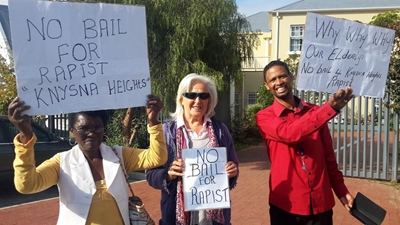 No bail for elderly woman's alleged rapist