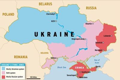 Ukraine village hopes for chance to rebuild
