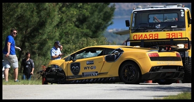 Update: Couple loses legs in supercar crash