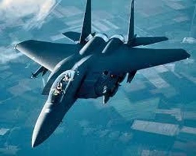 US F-15 fighter jet crashes in UK, pilot ejects