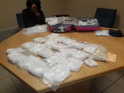 Woman caught with R1-million in drugs