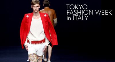 Fashion Week Tokyo opens with burst of butterflies, kisses