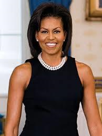 What does Michelle Obama turn out for?
