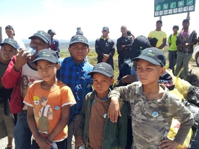 Skoonmaakaksie in Grootkop Reservaat