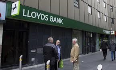 Britain's Lloyds Bank to shed 9,000 jobs
