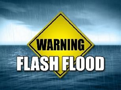 Possibility of flash floods