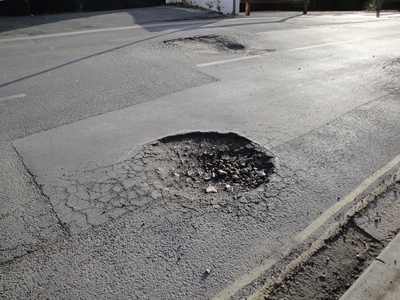 Potholes make tourism in Knysna suffer