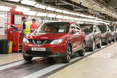 Two millionth Qashqai rolls off the line