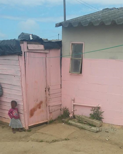 Young woman found with throat slit