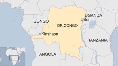About 100 people massacred in DR Congo