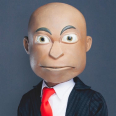 Puppet causes laughter in court