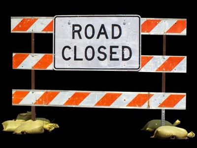 Lights Festival road closure