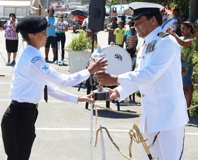 Sea Cadets hold stand down parade