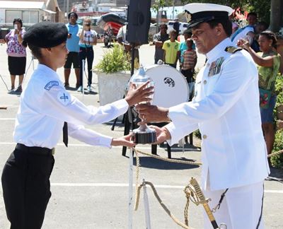 Sea Cadets hold stand down parade