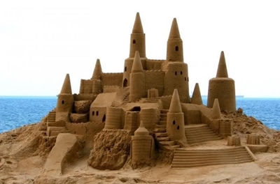 Sandcastle competition in Knysna and Plett