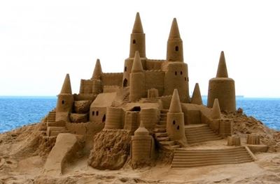 Sandcastle competition in Knysna and Plett
