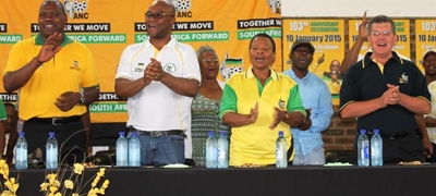 ANC celebrates in Mossel Bay