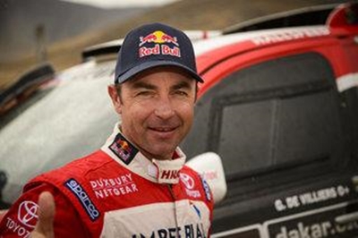 De Villiers gaining on Dakar leader