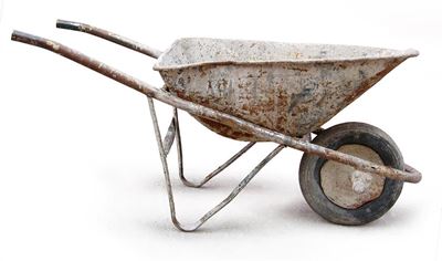 Man found with girlfriend's body in wheelbarrow