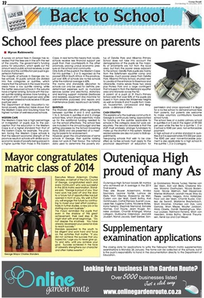 'Back to School' feature