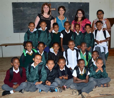 Gr. 1's kry tassies, skryfbehoeftes