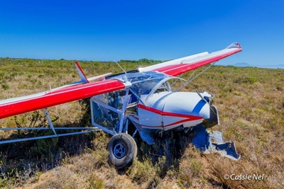 Control failure leads to crash