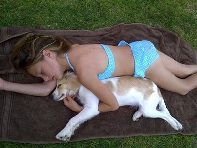 Hond vermis in Jongensfontein