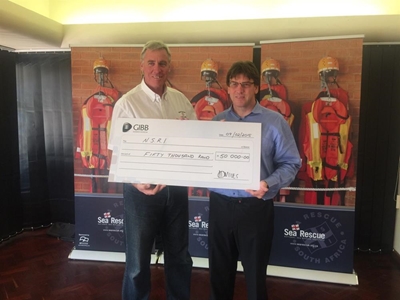 R50 000-skenking vir NSRI