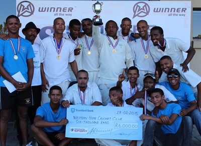 Cricket team wins first trophy in 15 years