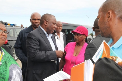 Deputy President visits George