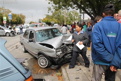 5 cars involved in York Street accident