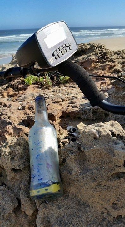 Message in a bottle found after 14 years
