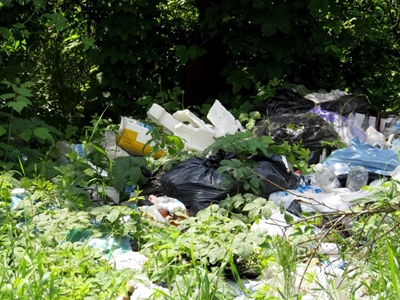 Onwelkome elemente ontsier wandelpad
