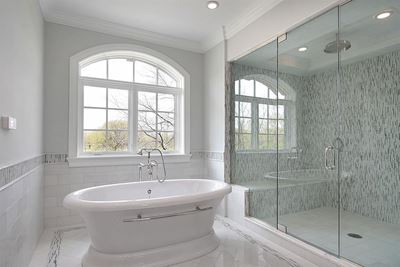 A return to beautiful bathroom basics