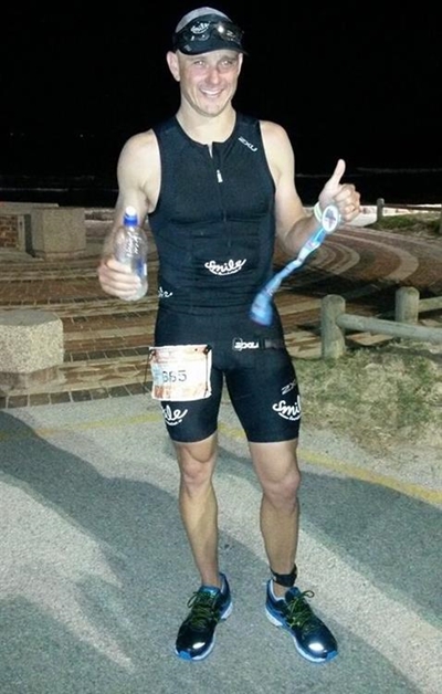 Shark attack survivor an Ironman