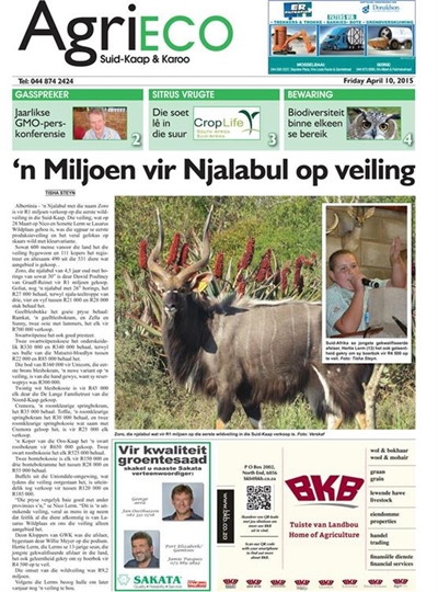 AgriECO: April-uitgawe