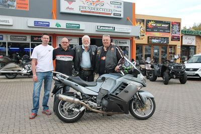 Biker raises awareness for disabled