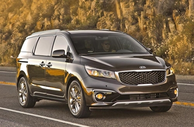 KIA Sedona gets 5 stars